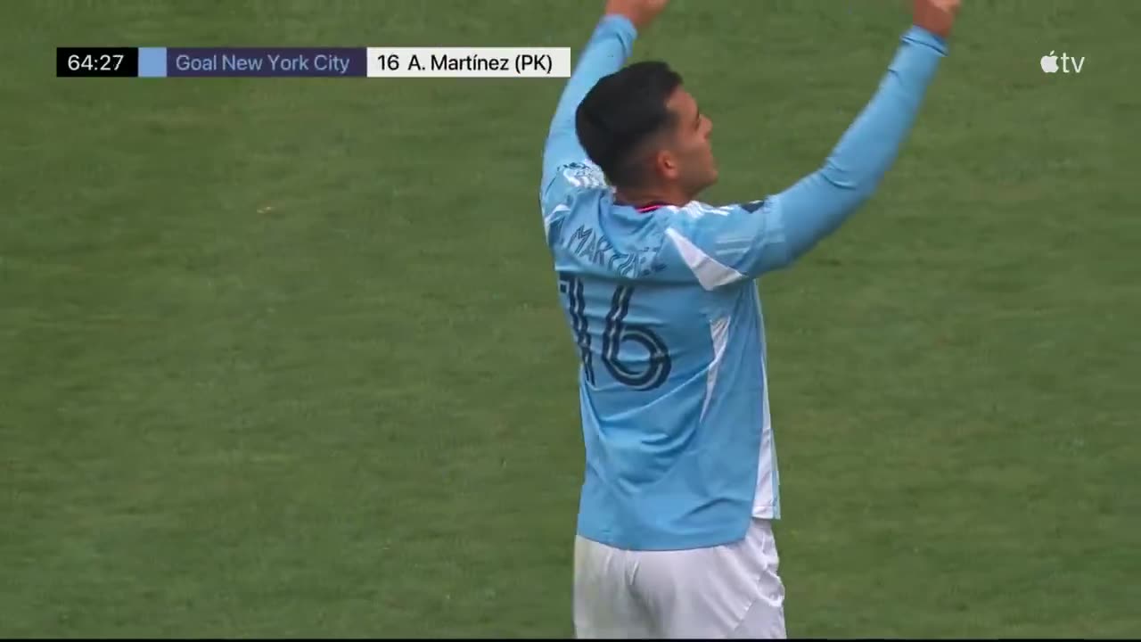 Major League Soccer - Alonso Martรญnez on target from the spot! ๐ฏ @newyorkcityfc