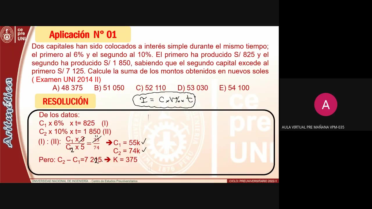 CEPRE UNI 2022 - 1 | Semana 04 | Aritmética S1