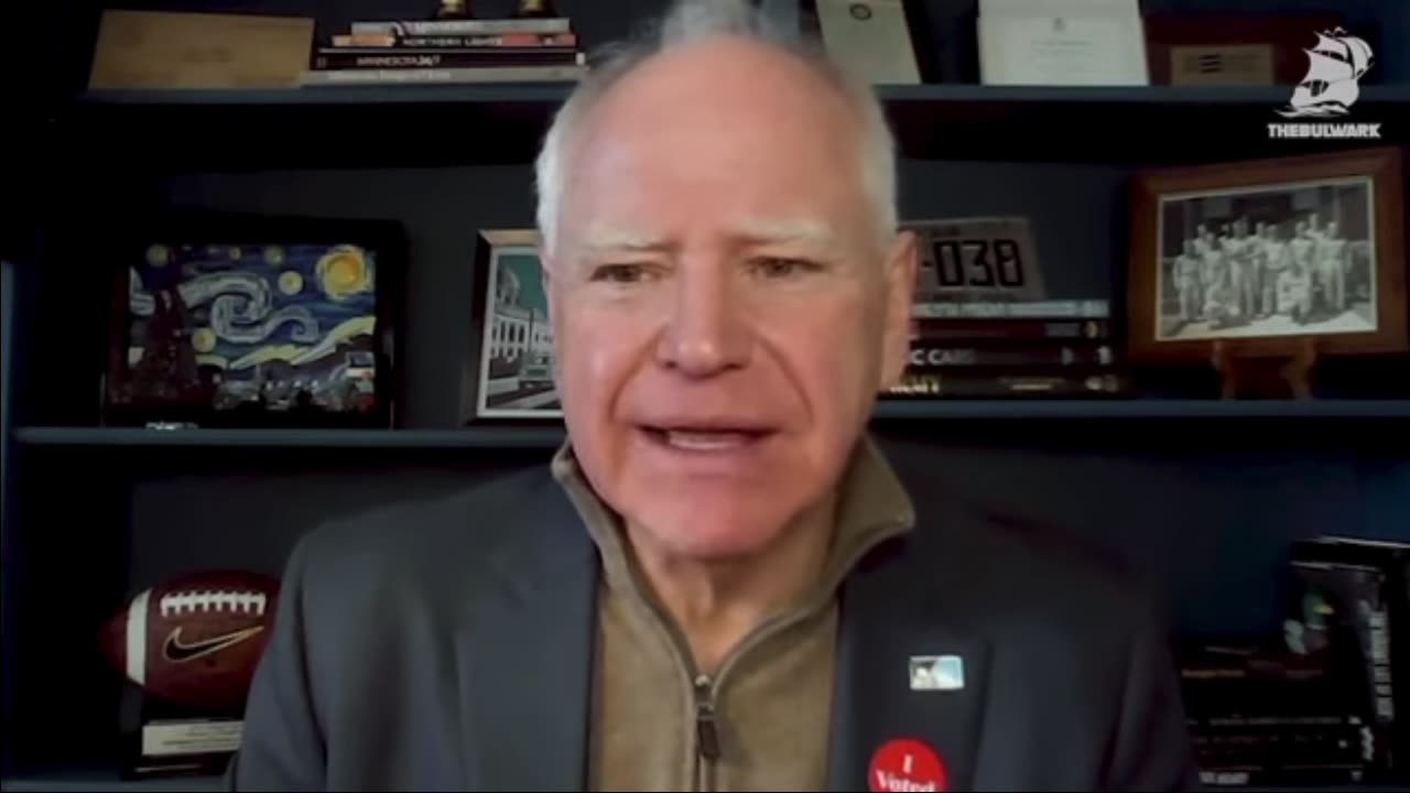 Friend of School Shooters Tim Walz Says He'd "Beat the Sh*t Out of" JD Vance in a Debate