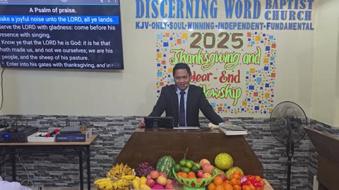 A Thankful People - Psalms 100 (Baptist Preaching - Ph)