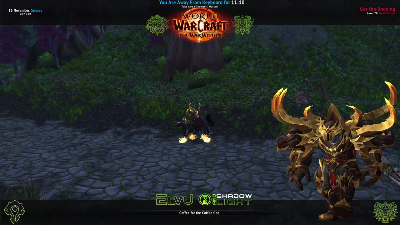 Return to WoW. Might not stick around tho