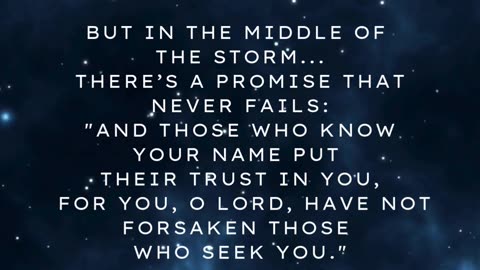 God's Faithfulness