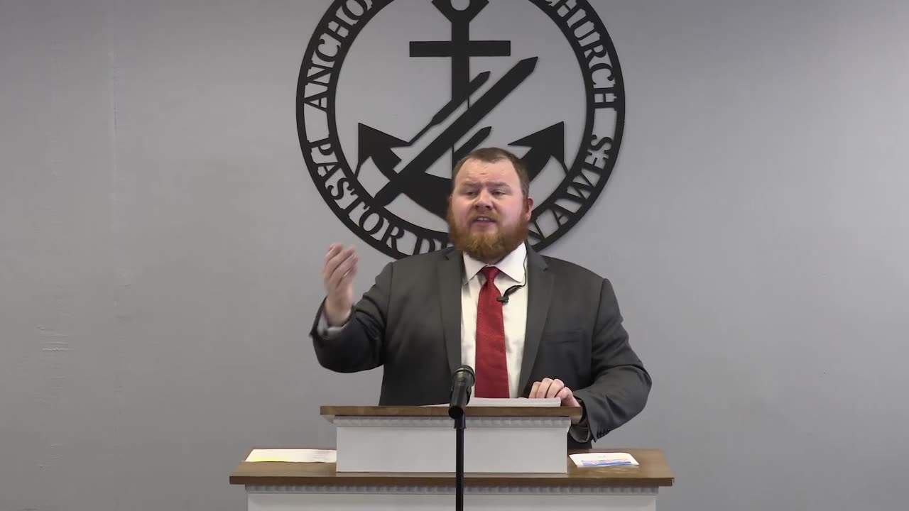 The Servant of Christ - Pastor Dillon Awes | Anchor Baptist Church