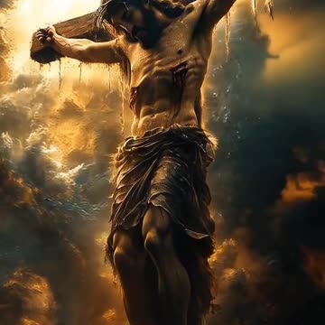 The sacrifice that brought salvation to the world. ✝️