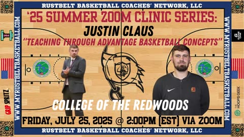 2025 Summer RBCN Zoom Clinic Series #3: Justin Claus, College of the Redwoods (CA)