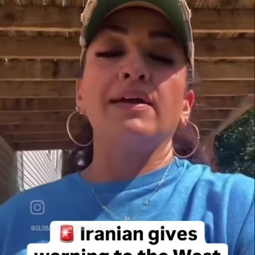 Iranian gives warning to the West