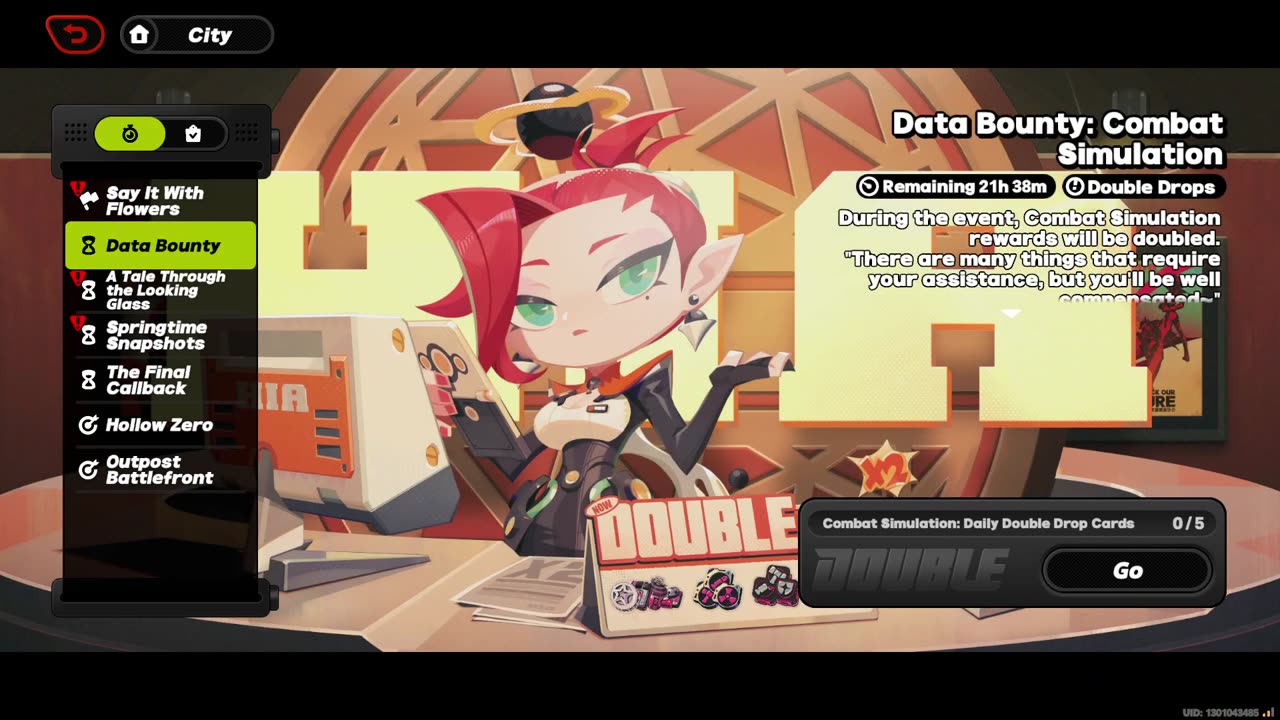 Data Bounty - Combat Simulation Event - Zenless Zone Zero (ZZZ)