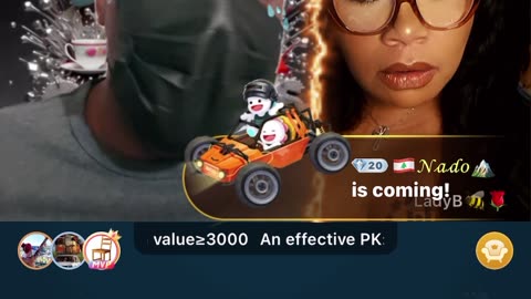 BIGO messy caller asking ace about Tomi fight and pk with ladyb