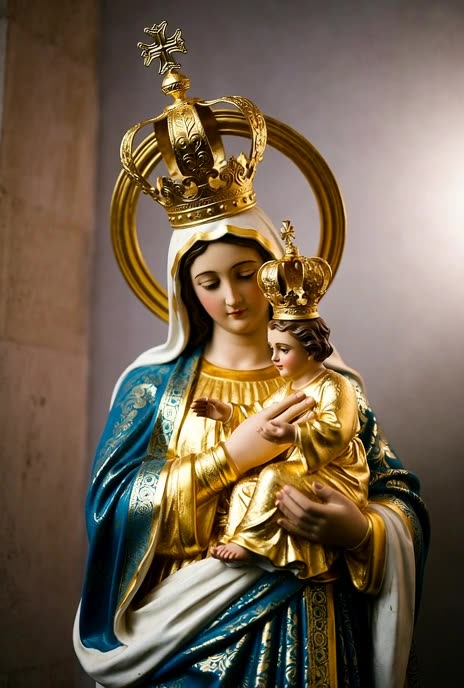 Our Lady of Mount Carmel — Cloaked in Gold