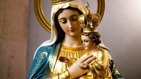 Our Lady of Mount Carmel — Cloaked in Gold
