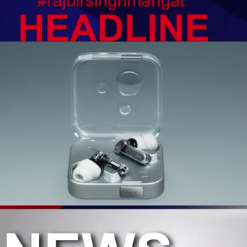 Nothing’s Ear 3 earbuds have a microphone and ‘talk’ button on their charging case