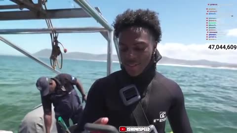 iShowSpeed Goes SHARK DIVING in South Africa!