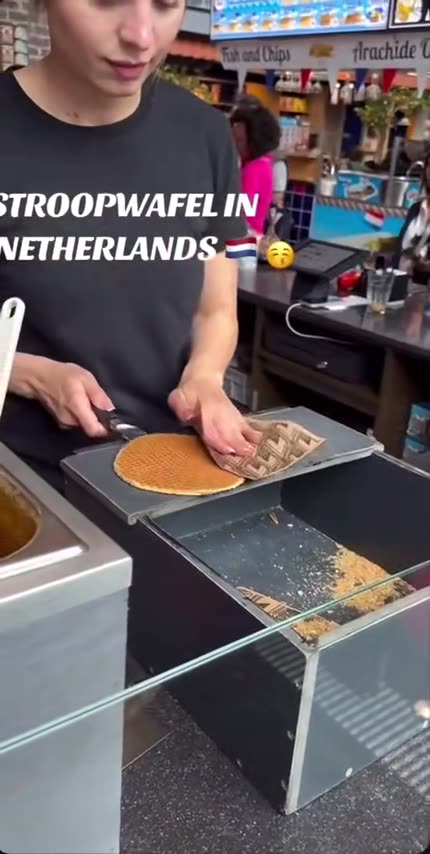 Stroopwafel in the Netherlands