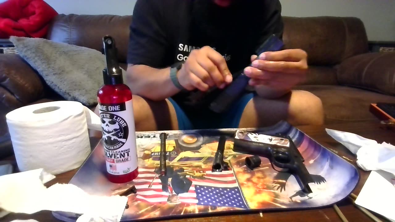 My 1911 Cleaning after work