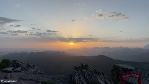 Über den Wolken - Sonnenaufgang - 15.06.2025