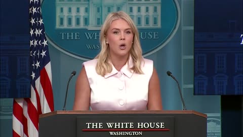 🚨🔥Karoline Leavitt: "This week, POTUS officially marked six months here at the White House.