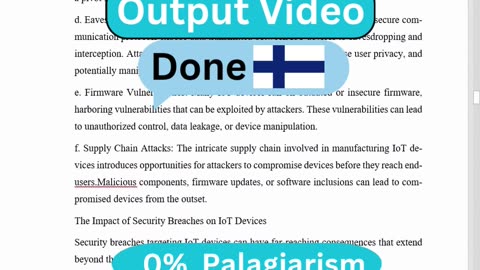 Student Work (Thesis) | part 2 IoT Privacy & Security Research | Tampere University, Finland