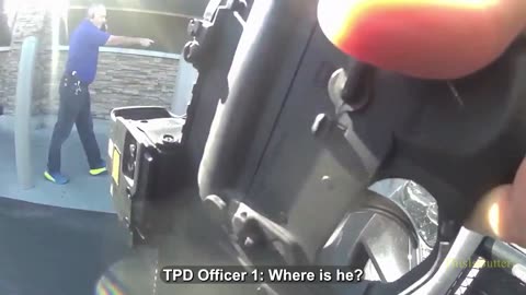 Armed shoplifting suspect injured in shooting after he shot towards a Tucson officer