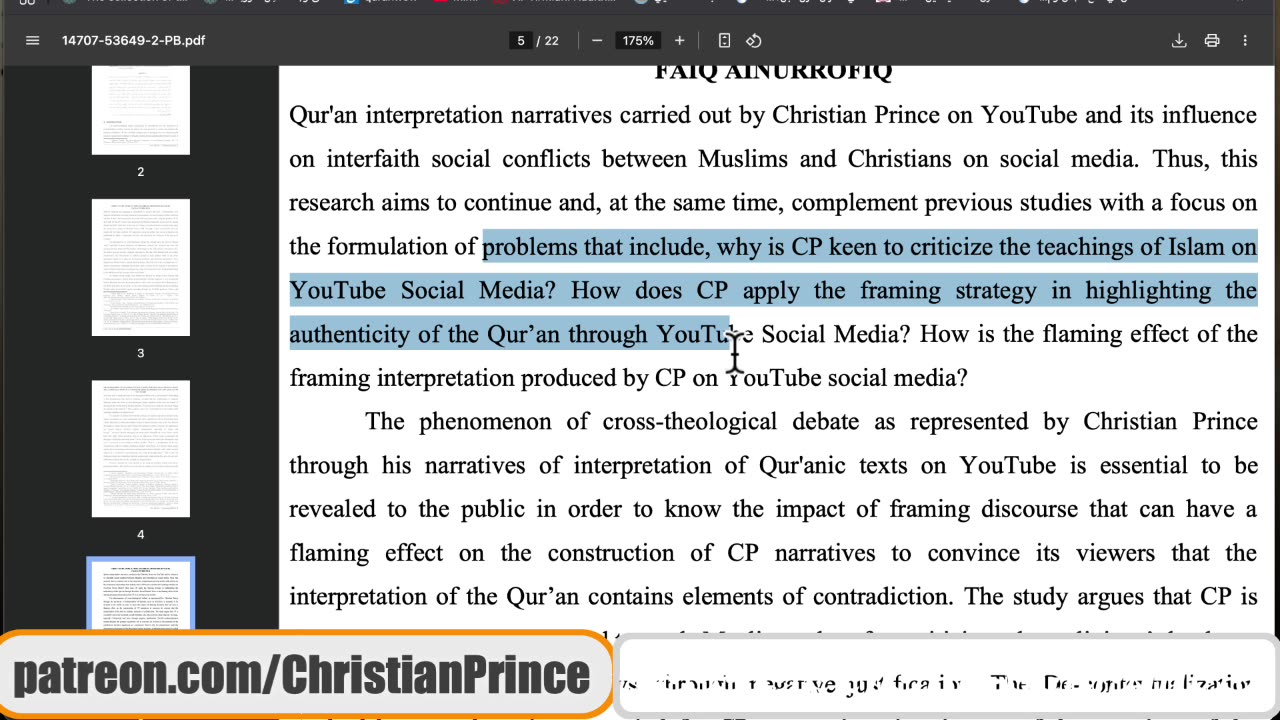 Christian prince Phenomenon