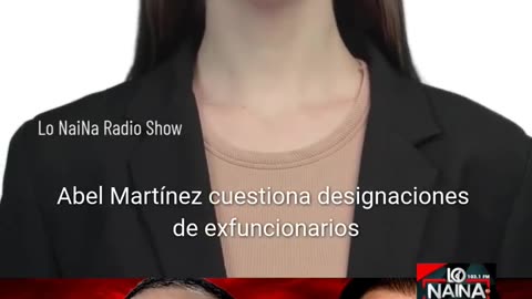 Abel Martínez cuestiona designaciones de exfuncionarios del PLD