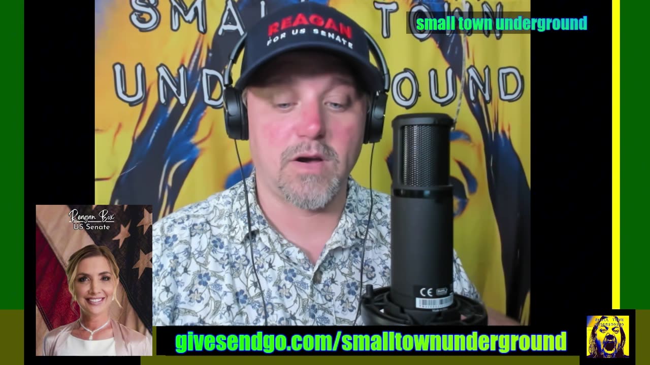 Small Town Underground Roy Hambrick supports Reagan Box