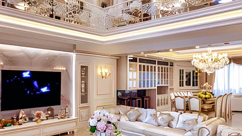 Luxury Living Room Tour ✨ | Dream Interior Design