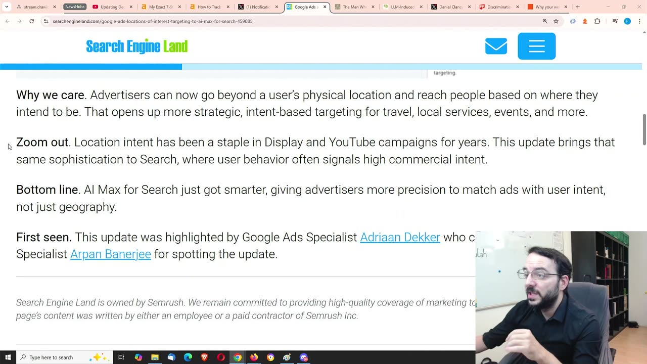 Google Ads adds ‘Locations of Interest’ targeting to AI Max for Search - Article Review