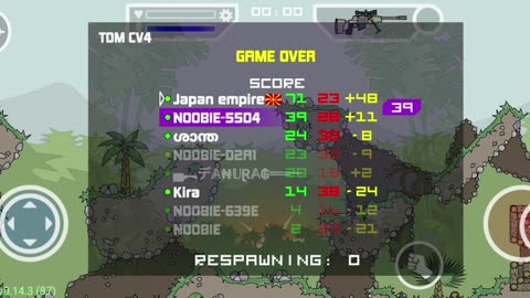 Mini militia highest killing score