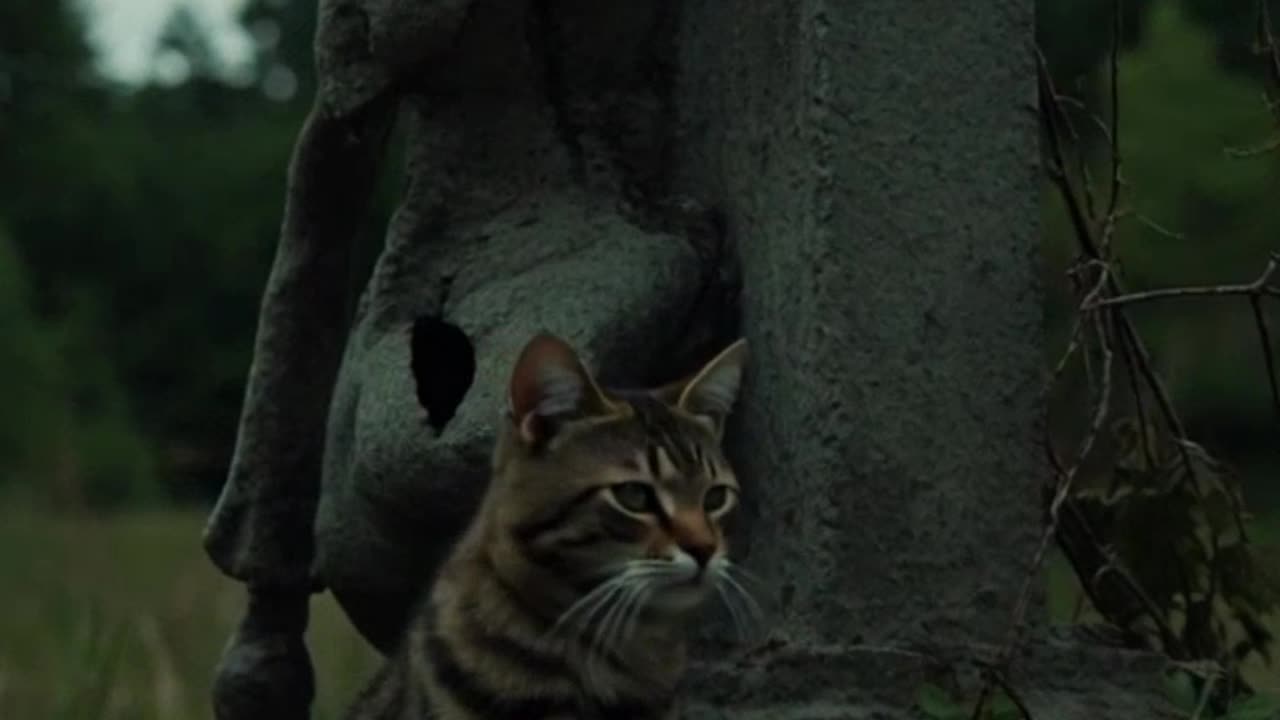 Forgotten Statue, Forgotten Cat