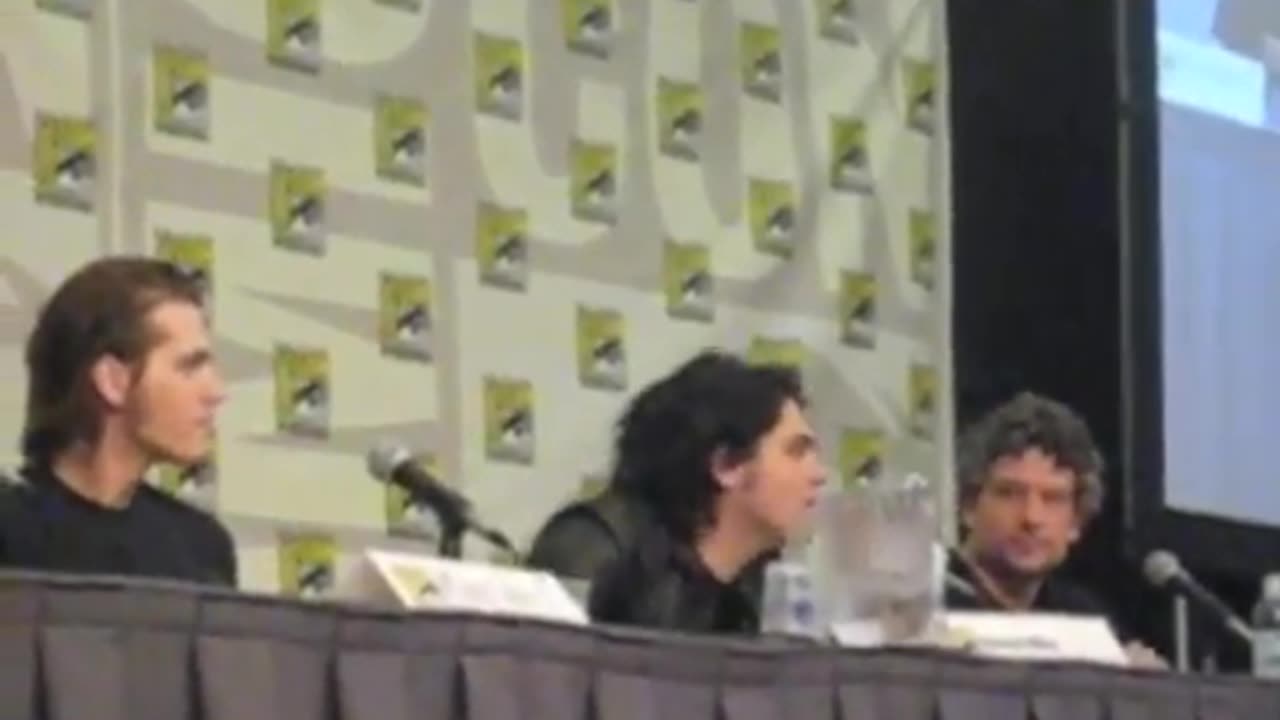 Gerard Way & Mikey Way - The Umbrella Academy @ San Diego Comic Con 2009 - Part 2