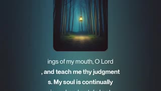 Psalm 119 Nun נ