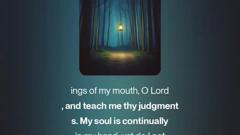 Psalm 119 Nun נ