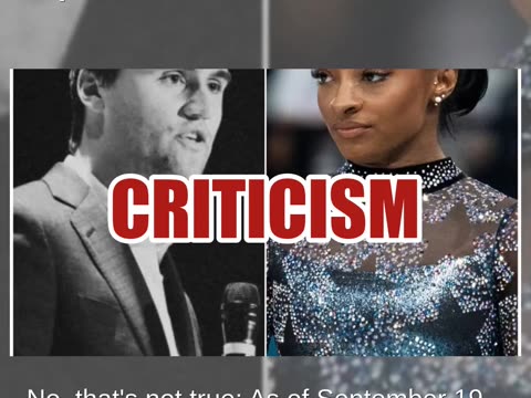 Fact Check: Simone Biles Did NOT Write a Blog Post About Charlie Kirk, Days After His Death