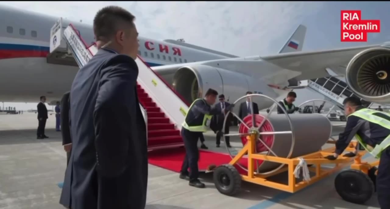 🇨🇳❗️Putin arrived in China for a four-day visit: he will attend a military parade,
