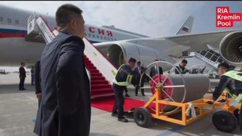 🇨🇳❗️Putin arrived in China for a four-day visit: he will attend a military parade,