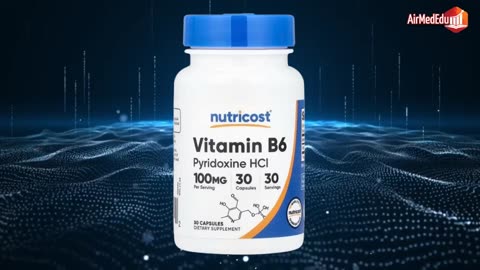 Vitamine B6 pyridoxine pour la santé des personnes âgées