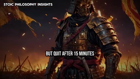 Become So Disciplined People Call You Crazy (Miyamoto Musashi)