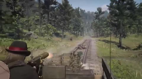 🔥 Train Robbery Ma🔥 Train Robbery Mayhem! 🤠#rdr2