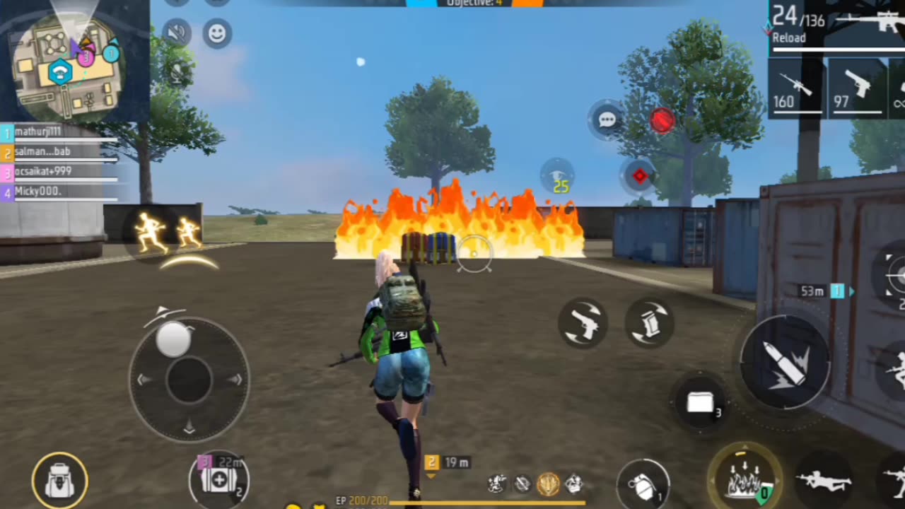 🔥 Trapped in Fire with Zero Ammo