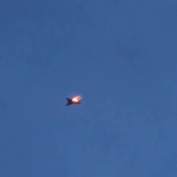 Ukrainian Fighter Jet Tearing Through the Skies Over Kharkiv Oblast
