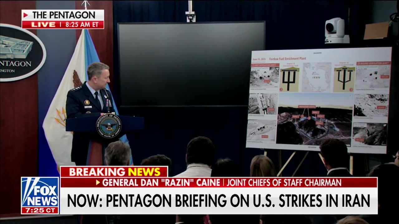 Pentagon Reveals Video Of How Massive 'Bunker Buster' Bombs Dropped On Iran Work