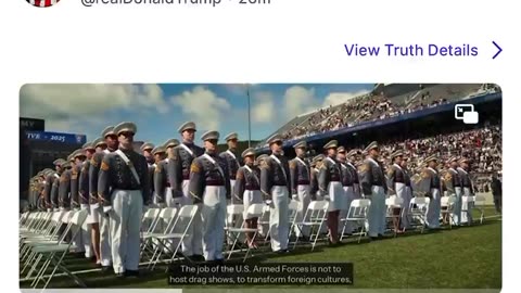 Tổng thống Trump gây chấn động nước Mỹ khi đăng tải video Oai hùng về ông tại West Point.