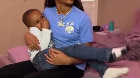 When siblings don’t get along 😂🩵 - Amyah Bennett (720p, h264)