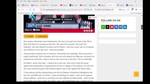 Alex Jones: The deep state declared war on the American people