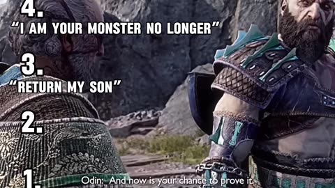 Kratos Top 5 COLDEST Quotes #kratos #godofwar
