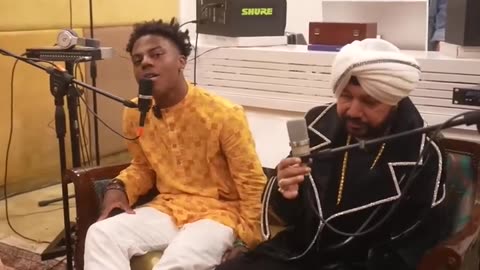 Ishowspeed exploring mumbai's street food scene and meet Daler mehndi