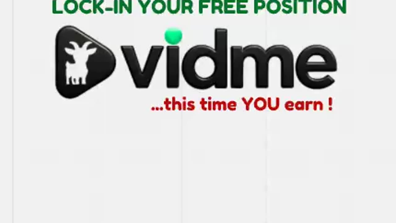 VIDME - GET PAID FOR ALL YOUR VIDEOS + WAY MORE - TOP TEAM ROB BUSER