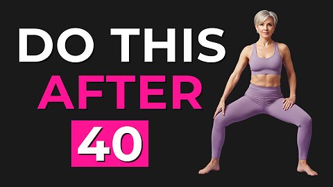 5 Exercises That Melt Belly Fat, Fix Pain & Sleep After 40 (No Equipment!)