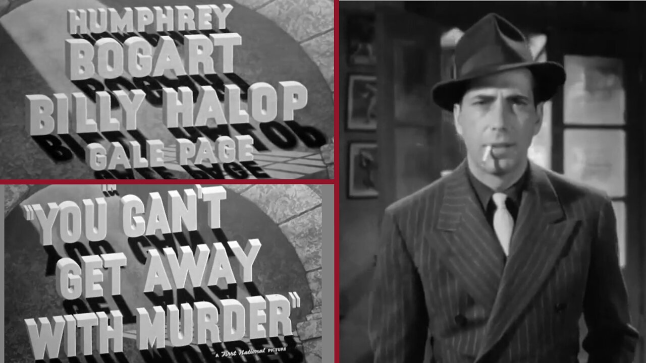 Bogart Behind Bars: You Can't Get Away With Murder (1939 Crime Classic)