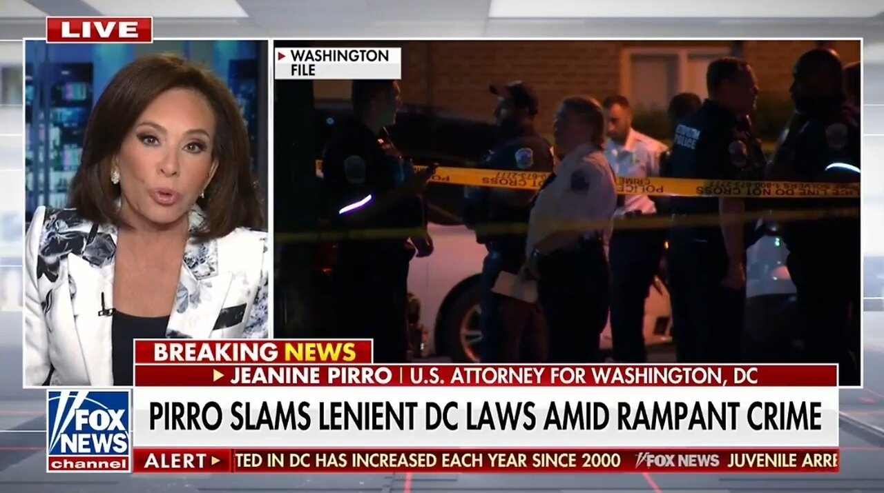 Judge Jeanine: We're Going To Make DC Safe and Beautiful Again